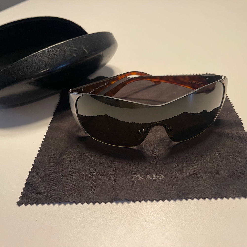 Prada Midnight Black Eyewear Case